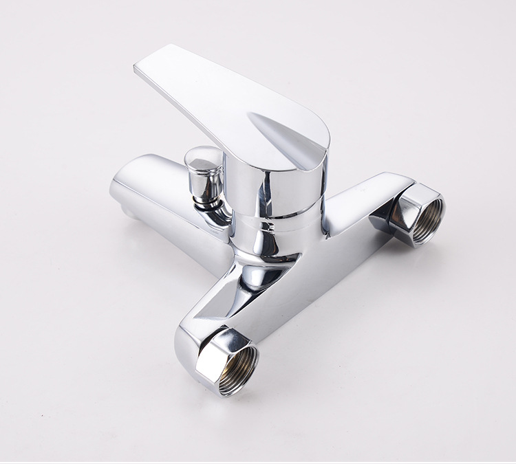 恒耀卫浴 名家三联淋浴浴缸水龙头冷热混水阀暗装简易浴室花洒