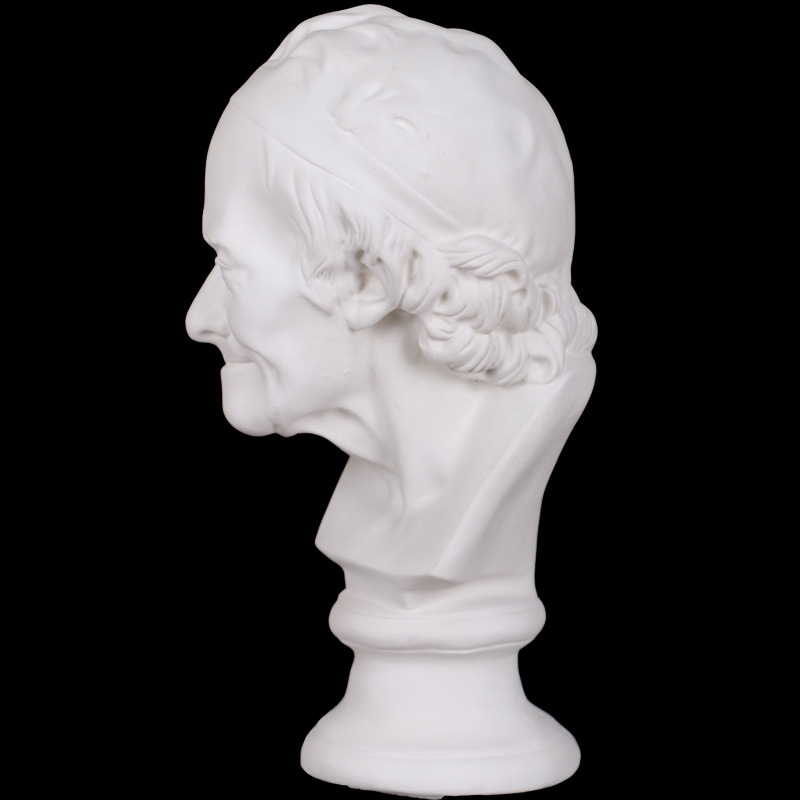 勃兰特美术用品艺考写生教具伏尔泰石膏像头像教育用品素描套装