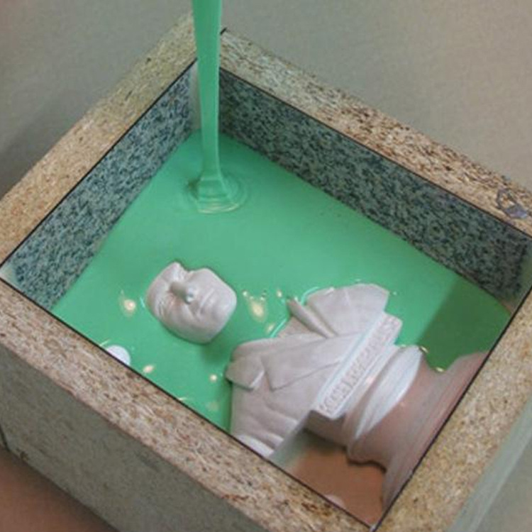 石膏工艺品快速复制模具硅胶 液体硅橡胶厂家 颜色可调矽利康硅胶