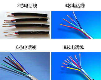 电话线小常识:电话线两芯和四芯的区别