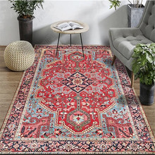 【批发】复古欧式波斯地毯土耳其地毯美式乡村客厅卧室床边地毯