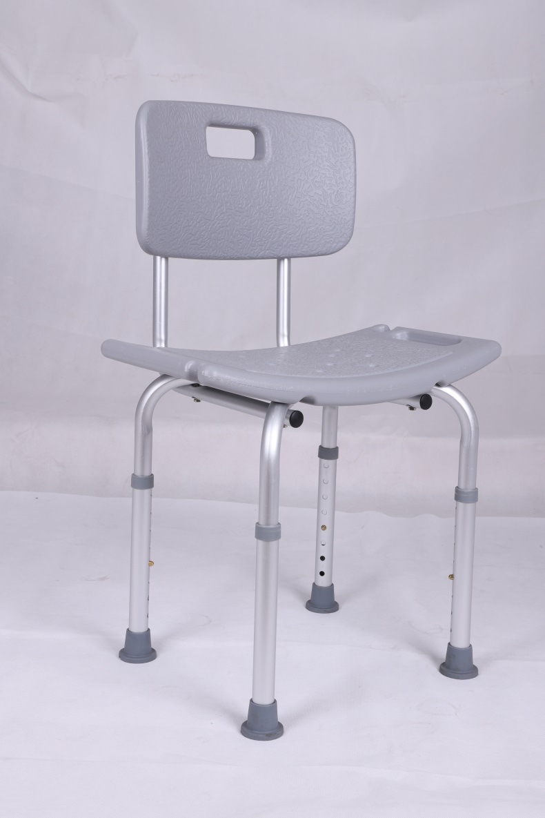 靠背椅铝合金浴室洗澡椅 老人孕妇沐淋浴凳 康复个人护理