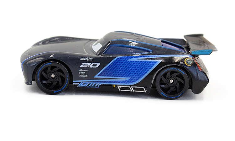 汽车总动员3黑风暴杰克逊合金车正品赛车手模型儿童生日礼物