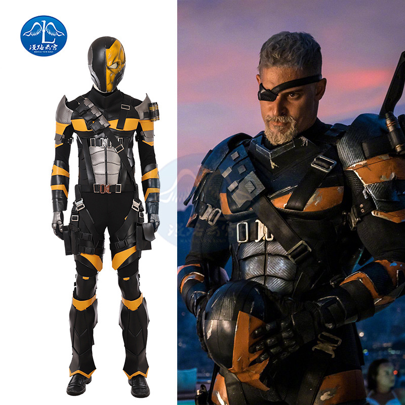 漫路云霄 dc电影版丧钟cos服头盔盔甲全套cosplay服男厂家直销