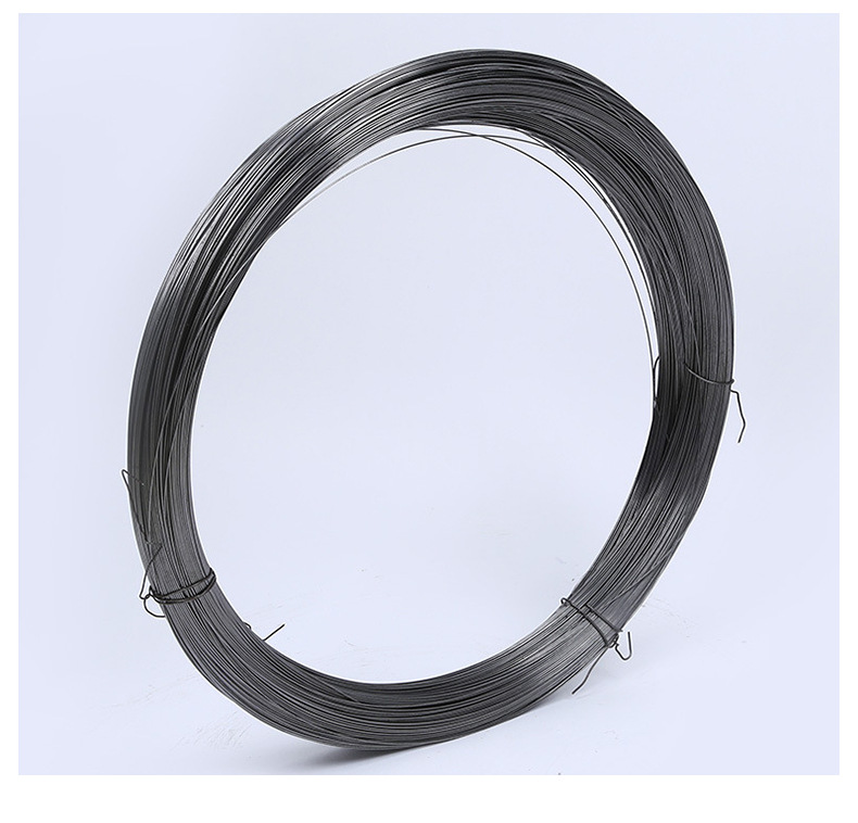 建筑用硬钢丝 单股电工穿线黑钢丝线 厂家货源定制16mm穿线硬钢丝