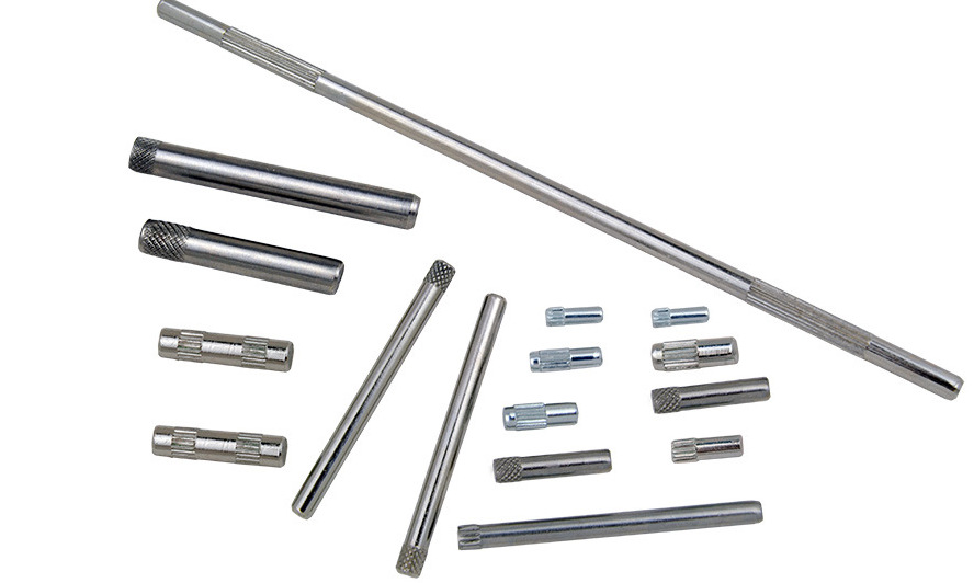 厂家直销自拍杆滚花轴 光轴 圆柱销 定位销 固定销