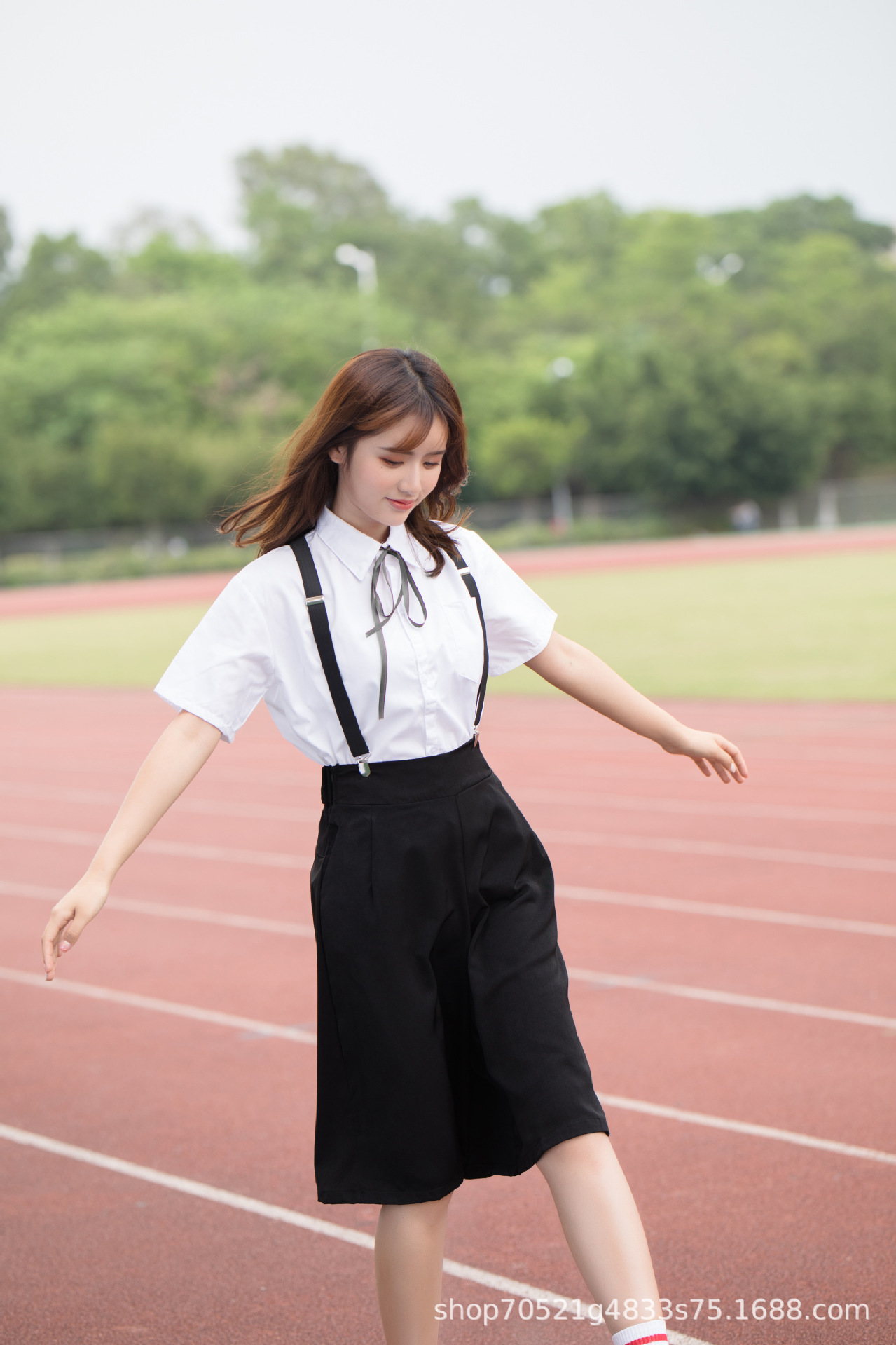 新款学院风学生班服制服阔腿裤裙初高中学生运动会男女校服套装批