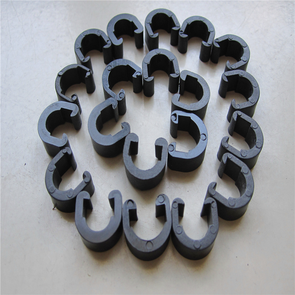 自行车 刹车管扣/碟刹线管 油管卡子/线管扣 线管卡子 塑胶c型扣