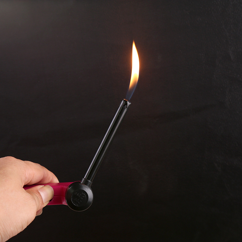 折叠打火机明火点火烟枪烟花蜡烛点火器厨房煤气灶打火枪厂家批发
