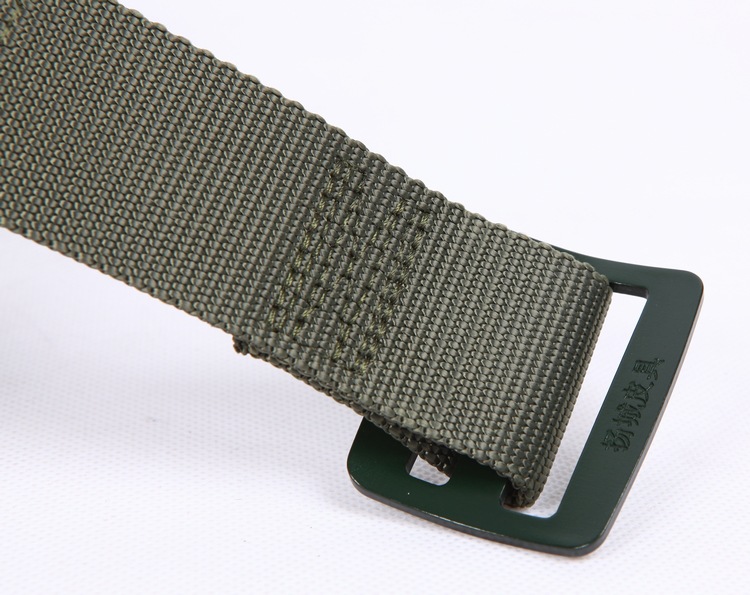 新款16编织内腰带 橄榄绿束腰带 学生军训尼龙带 作训服裤腰带