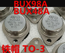 BUX48 BUX48A铁帽 15A/450V/175W 金封大功率三极管