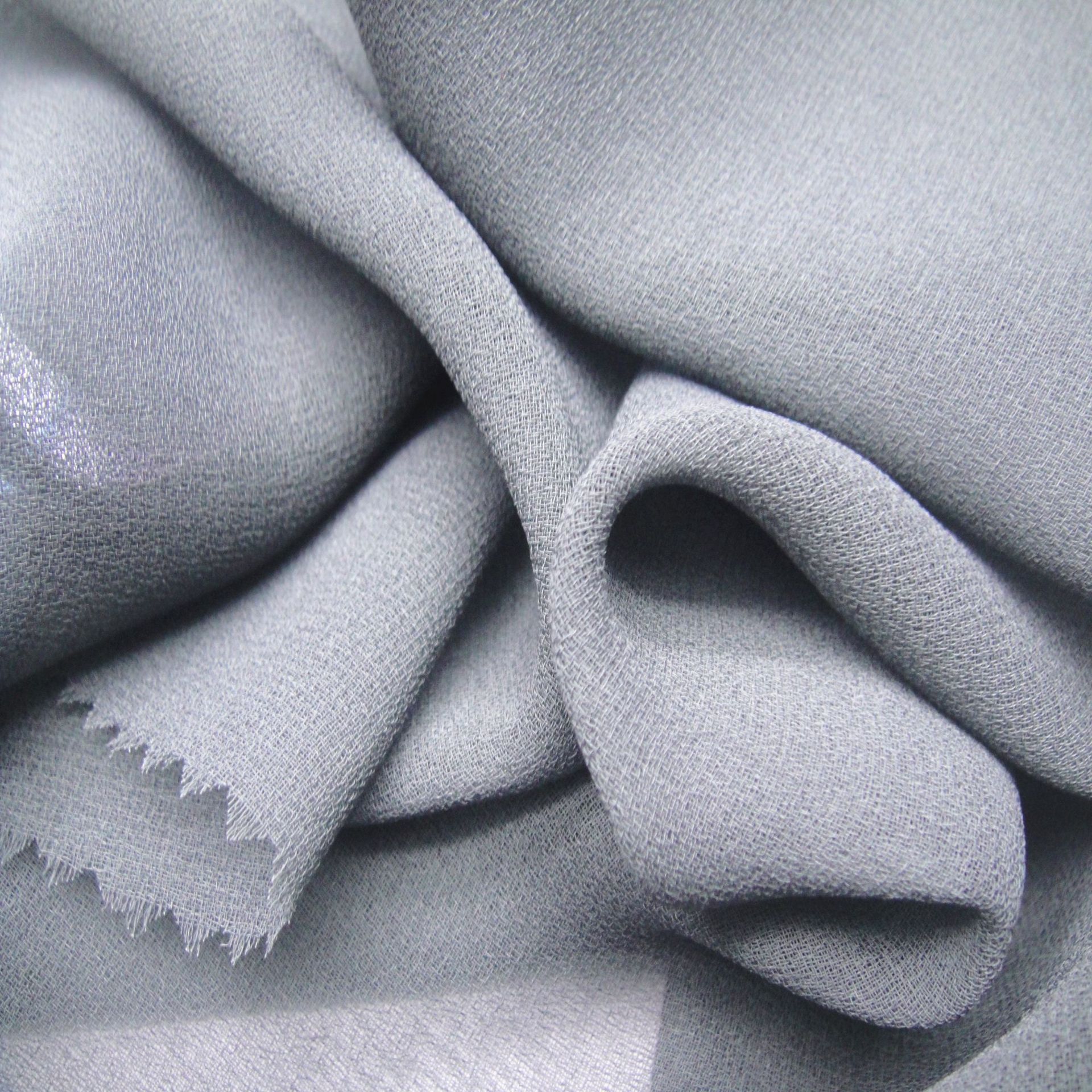 20d 26d*50d海岛丝乱麻雪纺 高档女装衬衣衬衫面料