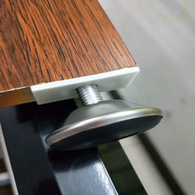 全铝合金浴室柜铝型材 铝合金卫浴柜材料 阳台洗衣机柜调节脚批发