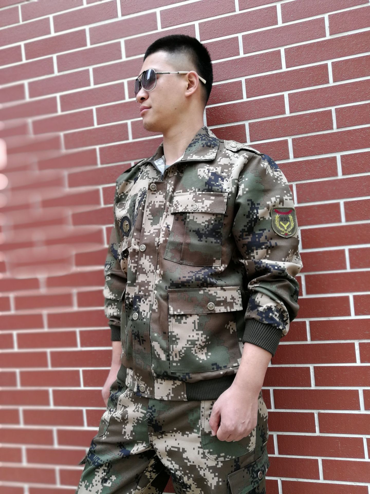 户外新款09武迷军迷迷彩服套装丛林作训军训服耐磨工装劳保工作服