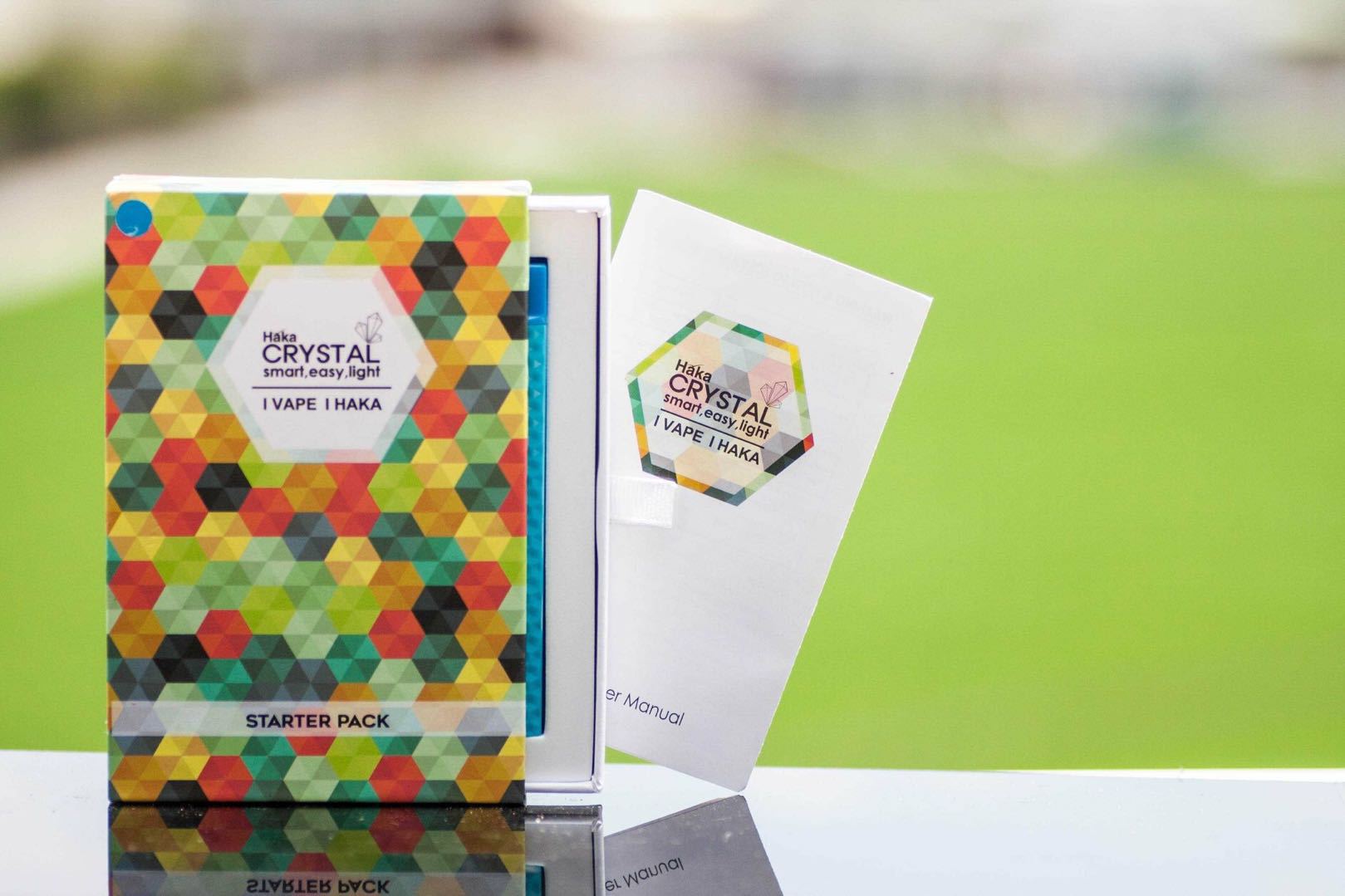 一体烟小烟杆韩国品牌haka电子烟便携迷你大烟雾戒烟男 女