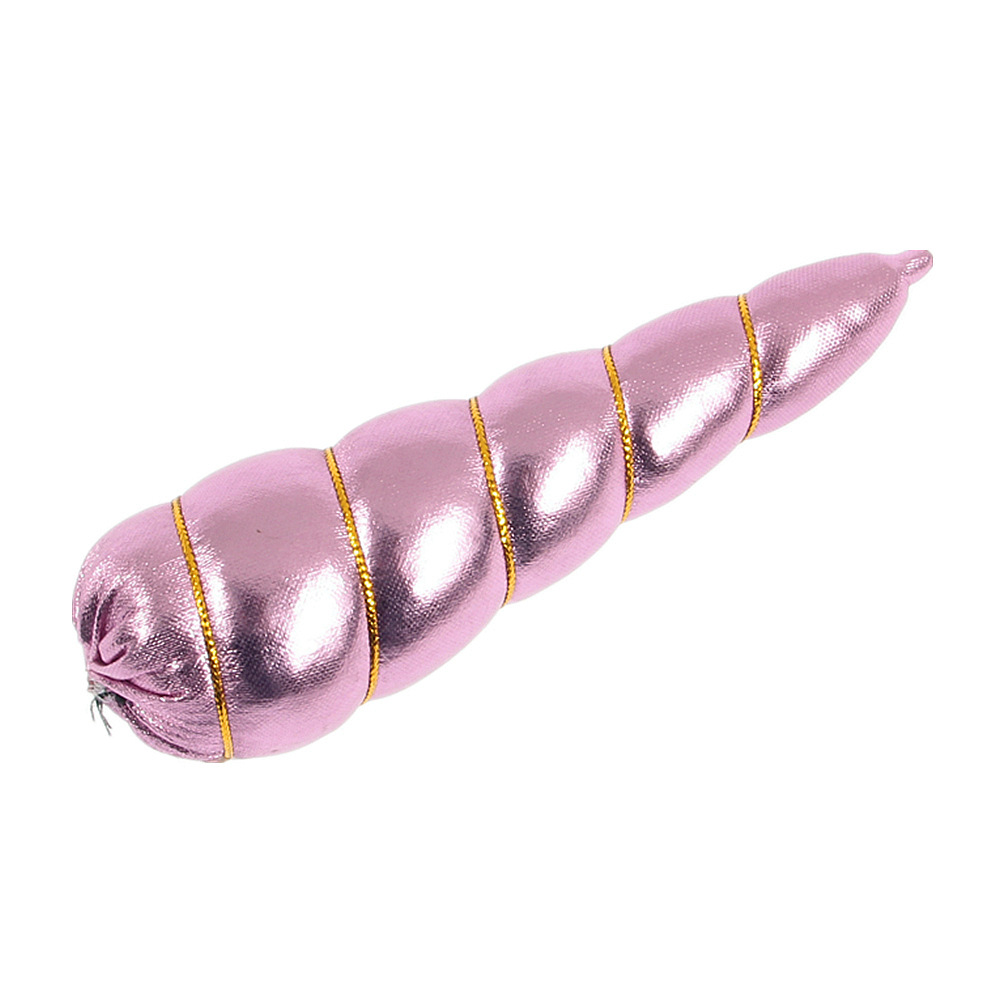 热销生日派对牛角配饰 14cm儿童彩虹独角兽发箍头带头饰蛋糕配件