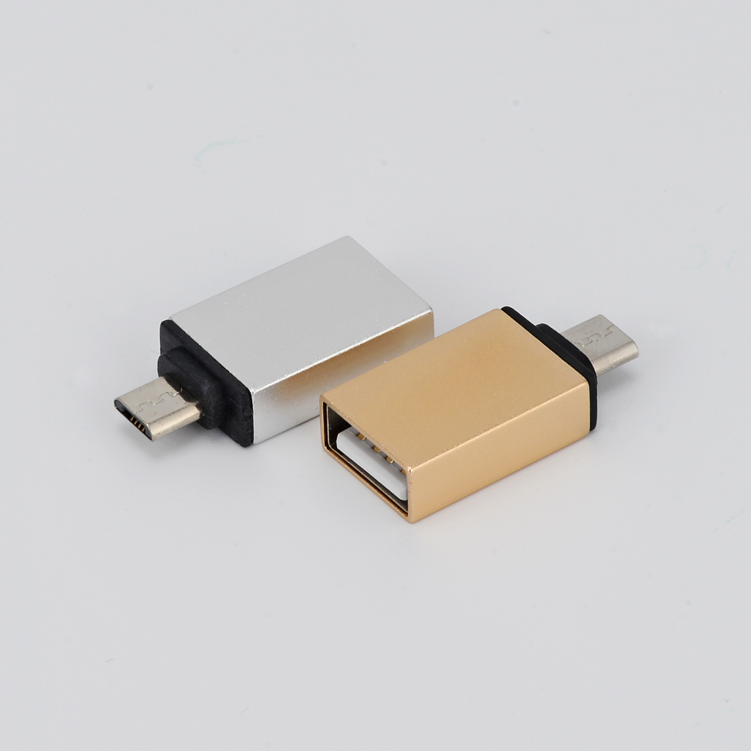 手机micro接口转接头 a母2.0转micro 支持otg/充电/数据传输 定制