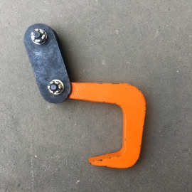 钢板吊钩吊具吊钳船厂大连平吊码垛钢板卸车吊具厂家直销1吨