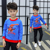 2019 Autumn and winter Spider-Man T-shirts Sweater Korean Edition Easy Cartoon Plush Long sleeve jacket student motion 2019 Autumn and winter Spider-Man T-shirts Sweater Korean Edition Easy Cartoon Plush Long sleeve jacket student motion
