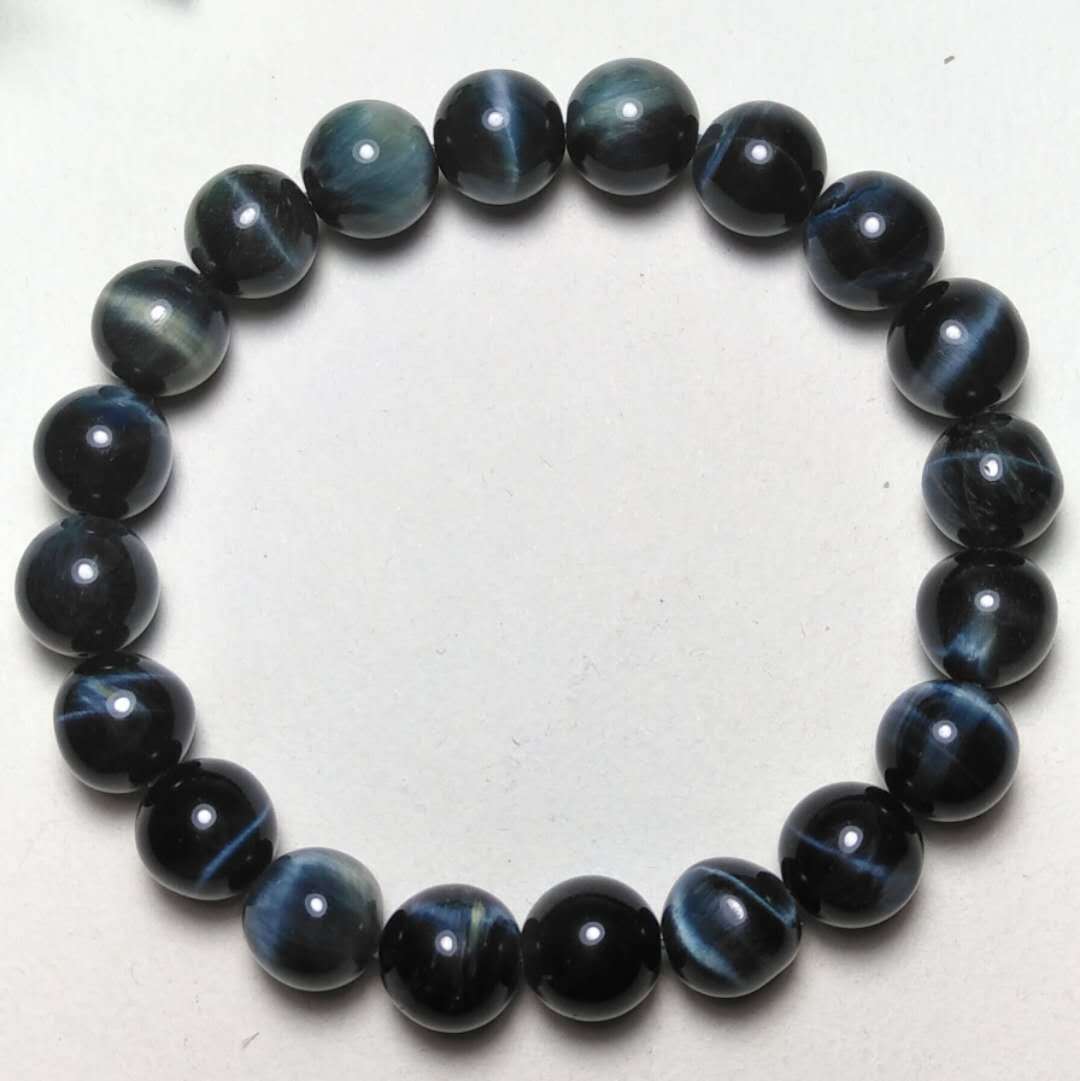 厂价供应 时尚精品原色蓝虎眼石手串 精品无优化蓝虎睛石手串