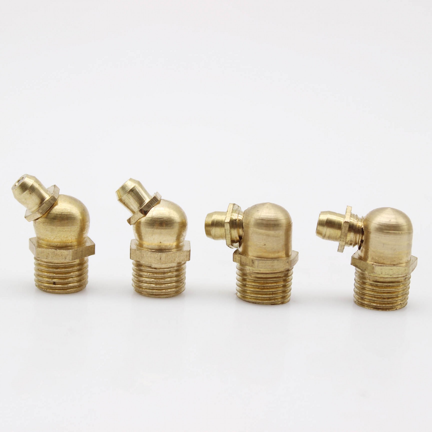 m10铜油嘴 铜弯油嘴 机床直通黄油嘴 90度弯135度弯 jb7940