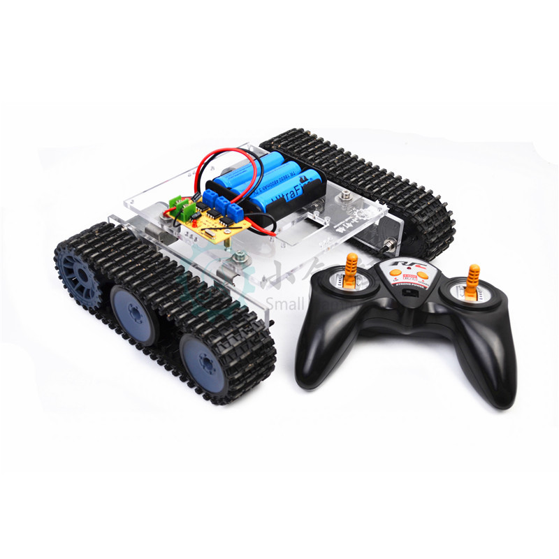 4g遥控坦克拼装小制作玩具套件创客diy电子积木sn7500