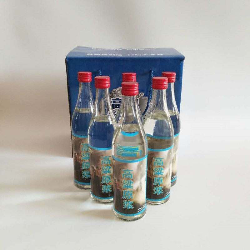 厂家固态粮食蒸馏酒东北高粱酒 500ml 玻瓶50度 白酒整箱 五年酒