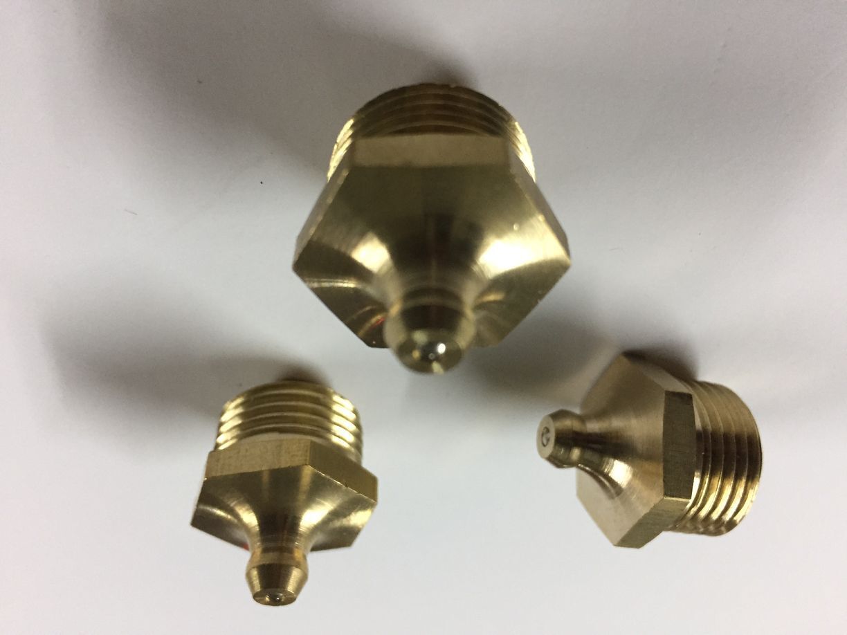 国标黄铜直/45/90油嘴船用黄铜加油咀 黄油枪黄油嘴加油头m16*1.