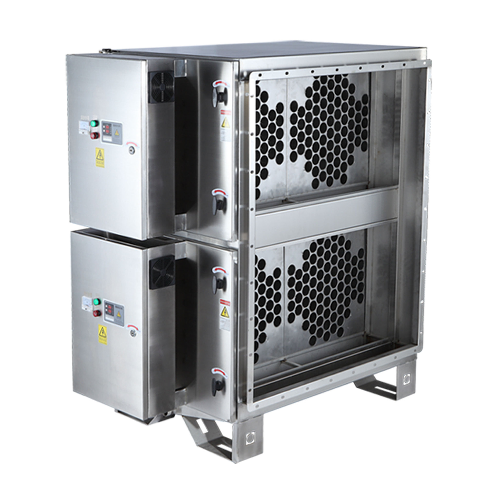 厂家供应 再生塑料抽丝废气净化器 塑料造粒废气处理解决方案