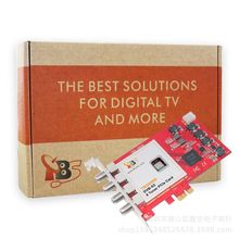 TBS6909 DVB-S/S2 8 TV Tuner PCIe Card高清信号数字电视接收卡