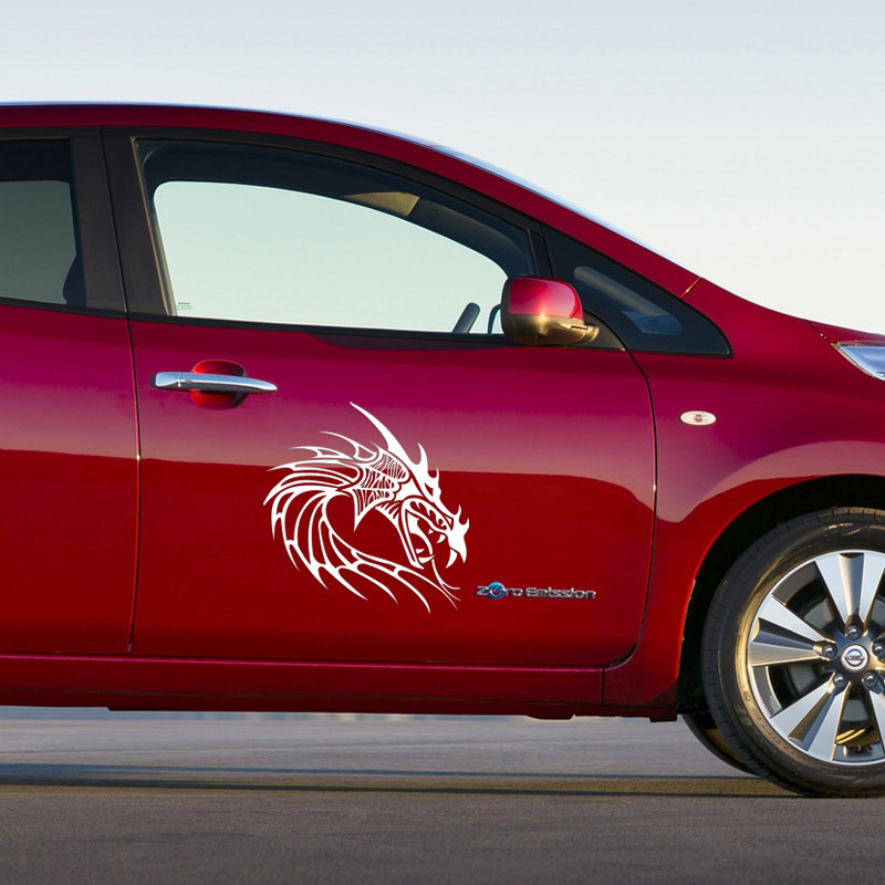 汽车车贴龙头贴纸全车贴车门拉花通用机盖车身装饰贴乙烯车贴