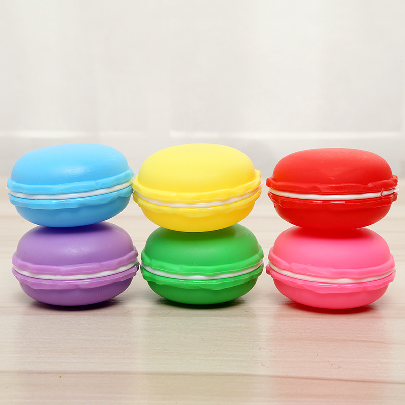 新款无毒果冻泥马卡龙拉面泥六色单个装超软黏土厂家直销批发