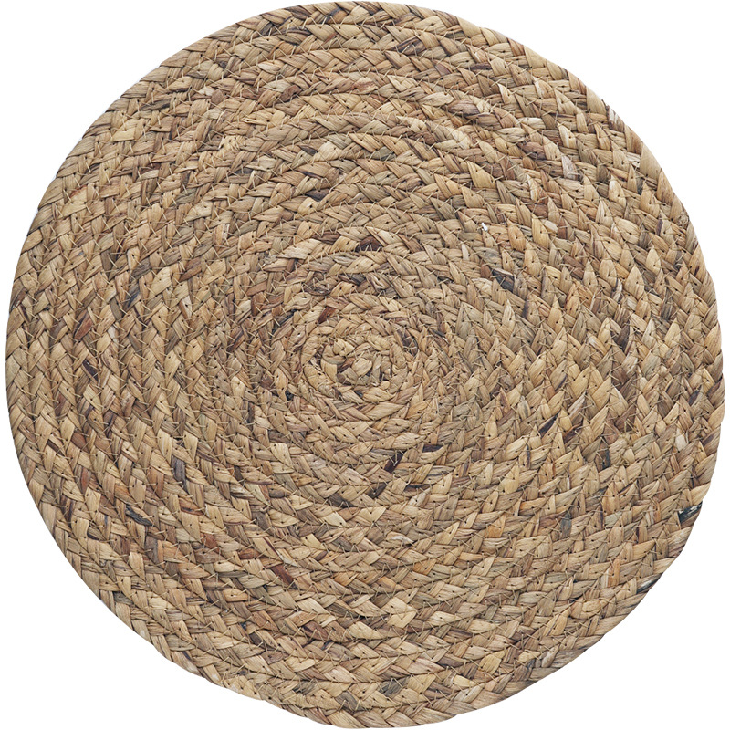 Japanese-Style Natural Handmade Gourd Straw Woven Cup Bowl Pan Insulation Anti-Scald Placemat Household Dining Table Mat