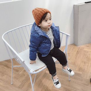 童装男童宝宝棉衣2018冬季新款韩版加厚保暖棉袄小童2岁儿童棉服