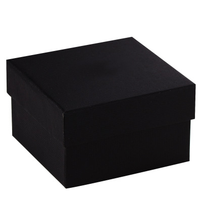 礼品盒礼物盒长方形牛皮纸生日礼物包装盒黑色盒子简约礼盒批发