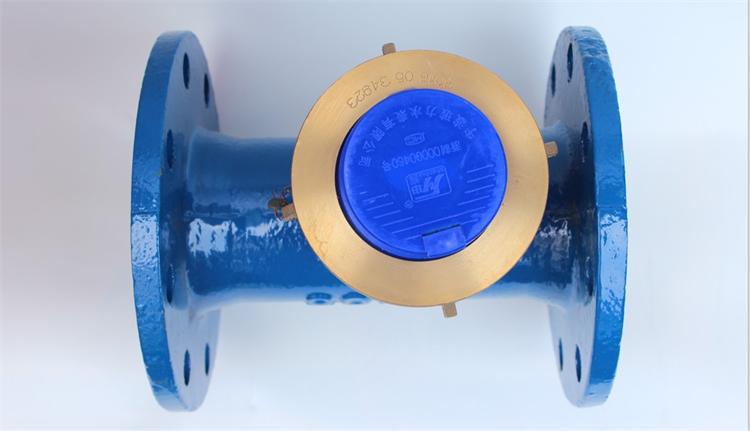 宁波旋翼式直读数字法兰水表自来水冷热水表3寸4寸dn80dn100