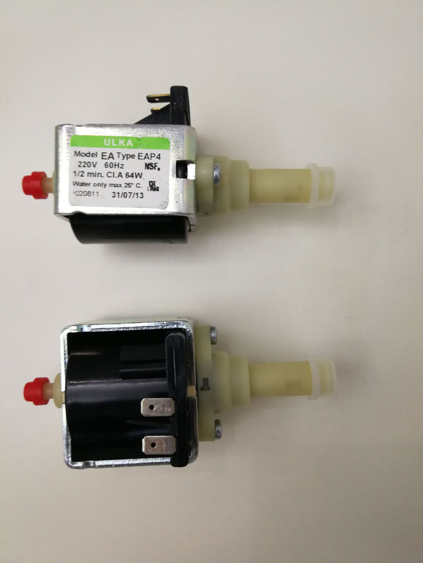 咖啡机水泵 意大利ulka电磁泵进口 咖啡机医疗设备器械用配件