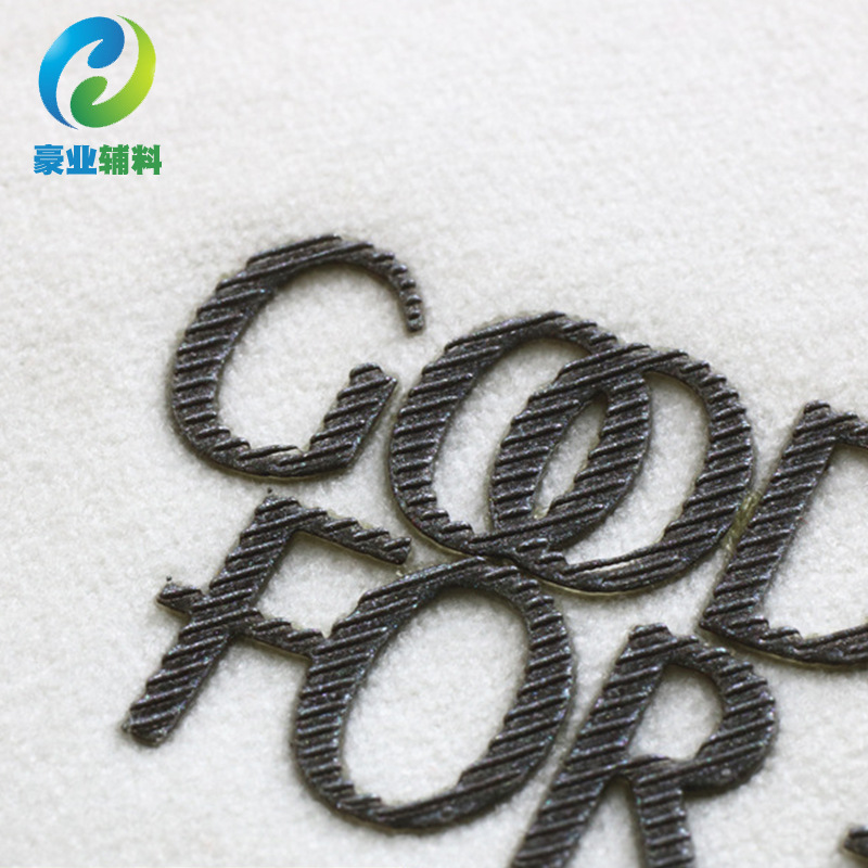 定制矽胶滴塑3d立体热转印烫画 silicon lable热压烫标 厚板印花