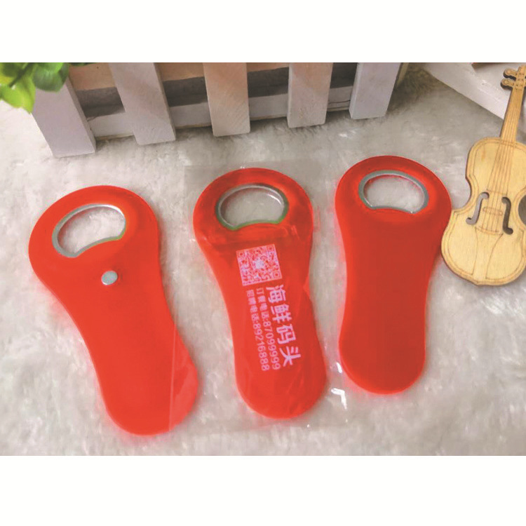 Factory Wholesale Plastic Bottle Opener Advertising Beer Open Tennis Rackets Beer Screwdriver Wine Opener Printable Logo