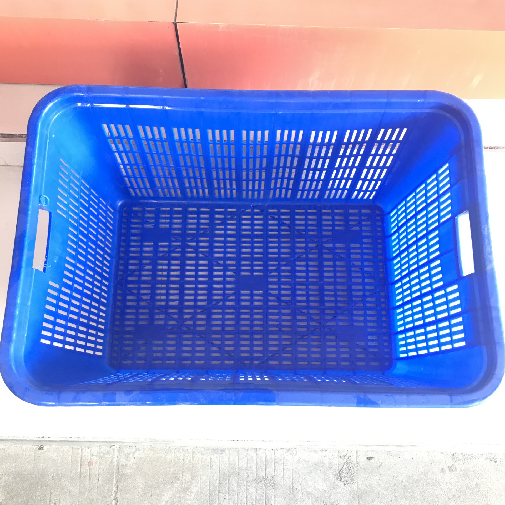 厂家批发加厚塑料周转筐长方形730收纳箱水果蔬菜服装收纳货框