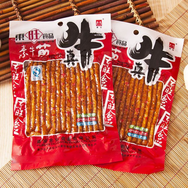 东旺真牛素牛筋68g 大包顶牛素牛筋辣条 怀旧麻辣食品