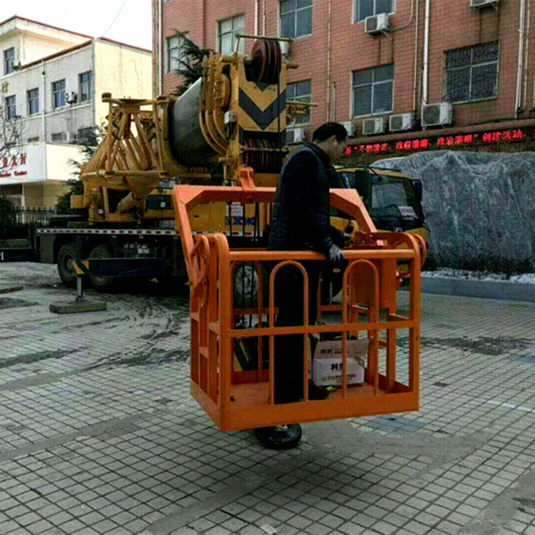 大鼎1米吊车吊篮 高空作业吊篮 1.2米小型吊篮