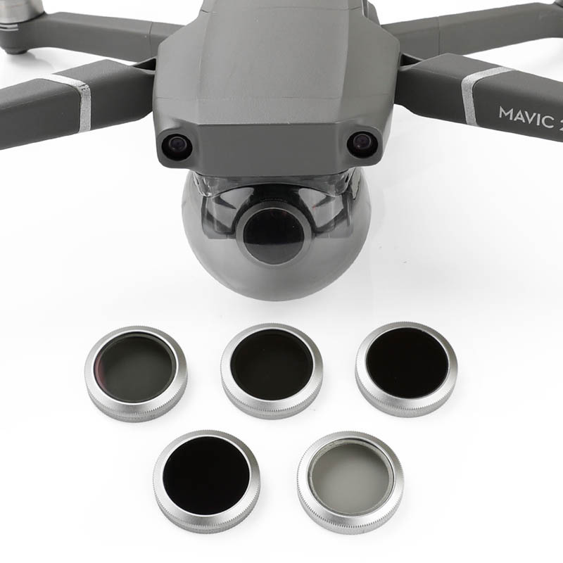 适用dji大疆御mavic2变焦版zoom nd-pl减光镜cpl加强可调节滤镜