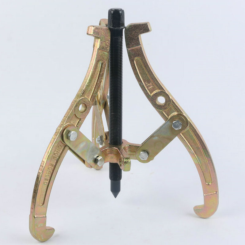厂家直销 拉出拔轮器 加厚三爪拉马 轴承拆卸工具 多功能锻压拉码