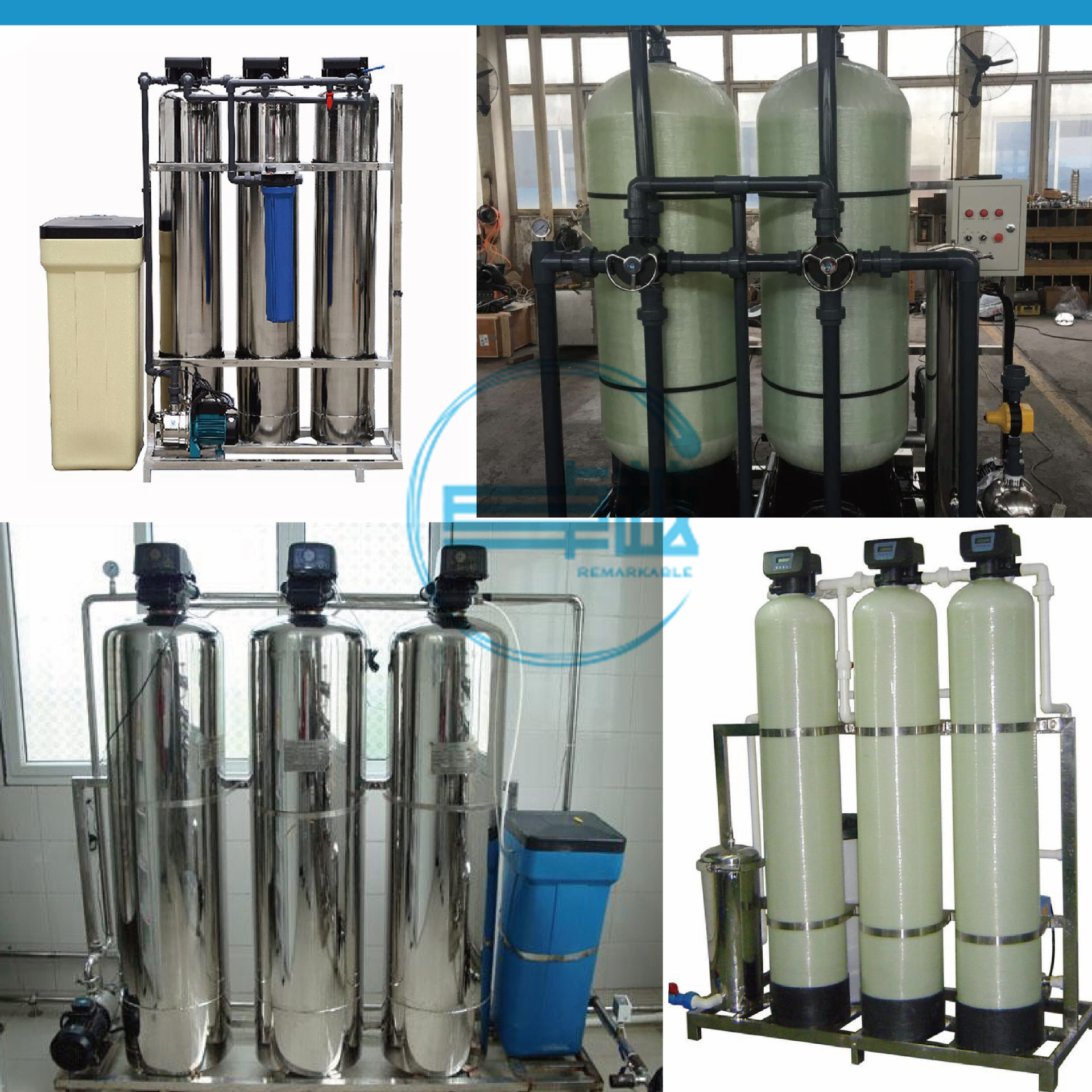 洗车循环水设备景观循环水设备洗车回收水处理设备2th