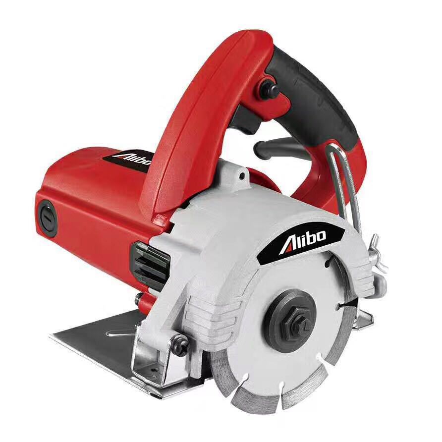 奥力堡 大功率石材切割机手提式电锯木工锯瓷砖大理石切割机工具