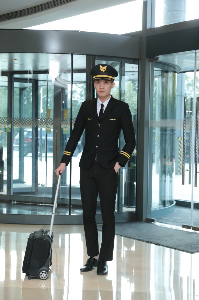 国航机长空少飞行员航空制服男装主管经理酒店工作服职业西装套装