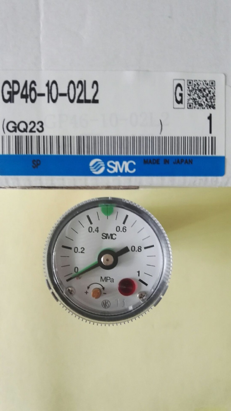 现货全新原装正品smc压力表 gp46-10-02l2假一赔十