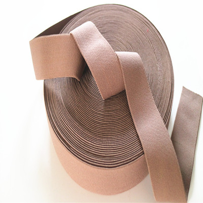 义乌织带厂氨纶高弹带 仿尼龙双面弹力织带 弹力包带 弹力内裤带