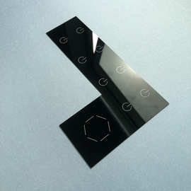 厂家加工 智能开关液晶调光玻璃 电控变色光学玻璃 开关触控玻璃